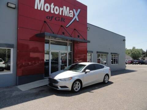 2018 Ford Fusion Hybrid for sale at MotorMax of GR in Grandville MI