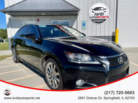 2013 Lexus GS 350 for sale at AVID AUTOSPORTS in Springfield IL