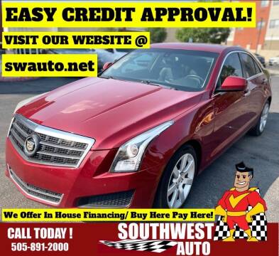 2014 Cadillac ATS for sale at SOUTHWEST AUTO in Albuquerque NM
