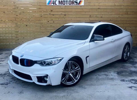 2015 BMW 4 Series for sale at AC Motors in Greensboro NC