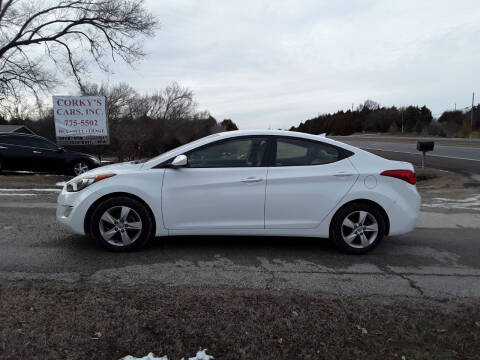 2012 Hyundai Elantra for sale at Corkys Cars Inc in Augusta KS