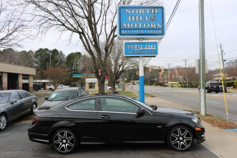 2013 Mercedes-Benz C-Class for sale at North Hills Motors in Raleigh NC
