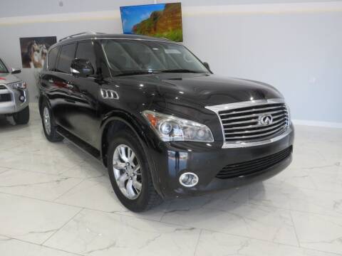 2012 Infiniti QX56 for sale at Dealer One Auto Credit in Oklahoma City OK