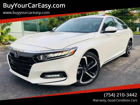 2018 Honda Accord for sale at BuyYourCarEasyllc.com in Hollywood FL