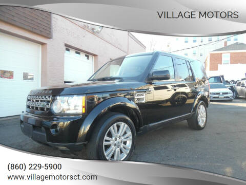 2011 Land Rover LR4 for sale at Village Motors in New Britain CT