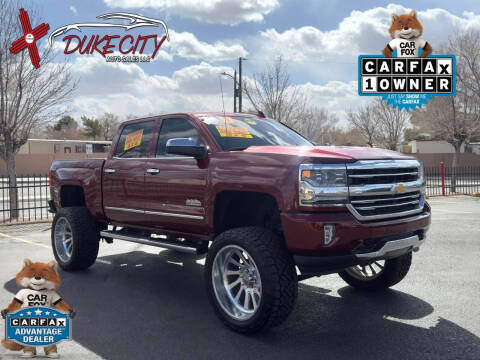 2017 Chevrolet Silverado 1500 for sale at DUKE CITY AUTO SALES in Albuquerque NM