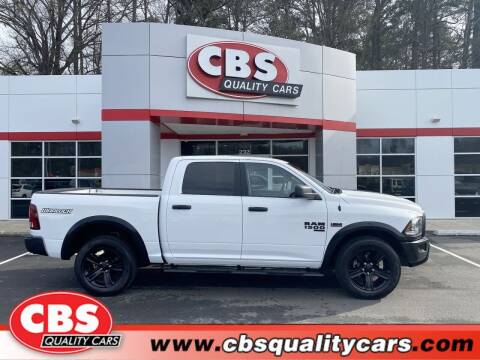 2022 RAM 1500 Classic for sale at CBS Quality Cars in Durham NC