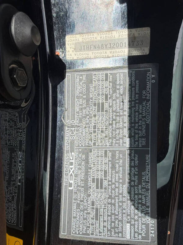2002 Lexus SC 430