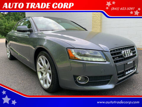 2012 Audi A5 for sale at AUTO TRADE CORP in Nanuet NY