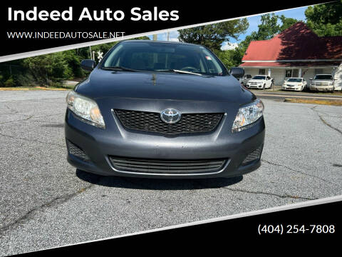 2009 Toyota Corolla for sale at Indeed Auto Sales in Lawrenceville GA