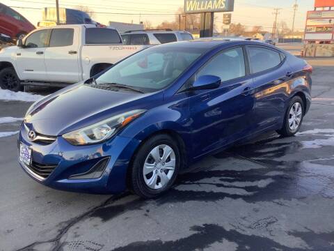 2016 Hyundai Elantra for sale at Beutler Auto Sales in Clearfield UT