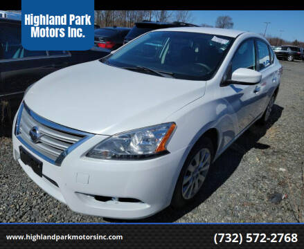 2014 Nissan Sentra for sale at Highland Park Motors Inc. in Highland Park NJ