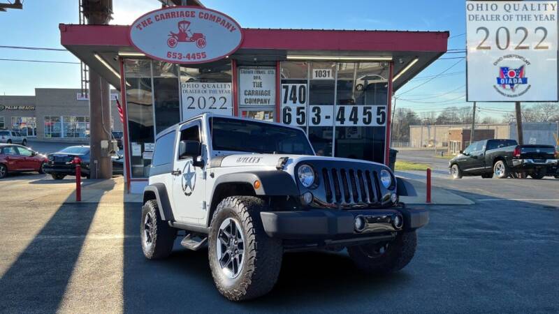2016 Jeep Wrangler for sale at The Carriage Company in Lancaster OH