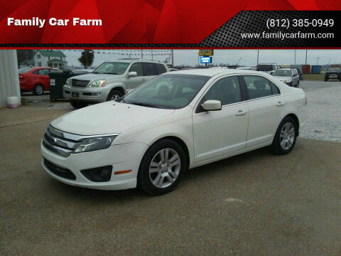 2012 Ford Fusion for sale at Family Car Farm in Princeton IN