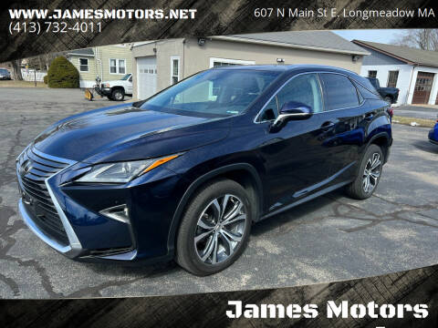 2019 Lexus RX 350 for sale at James Motors Inc. in East Longmeadow MA