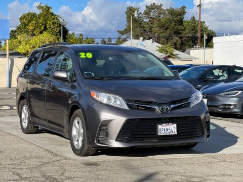 2020 Toyota Sienna for sale at H & K Auto Sales & Leasing in San Jose CA