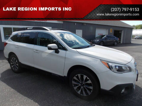 2016 Subaru Outback for sale at LAKE REGION IMPORTS INC in Westbrook ME