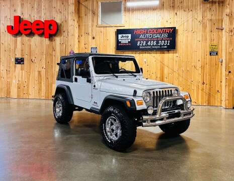 2003 Jeep Wrangler for sale at Boone NC Jeeps-High Country Auto Sales in Boone NC
