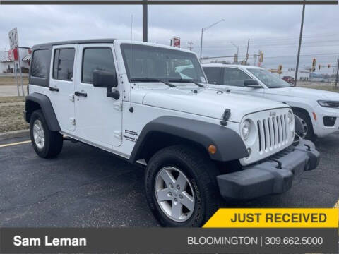 2017 Jeep Wrangler Unlimited for sale at Sam Leman CDJR Bloomington in Bloomington IL