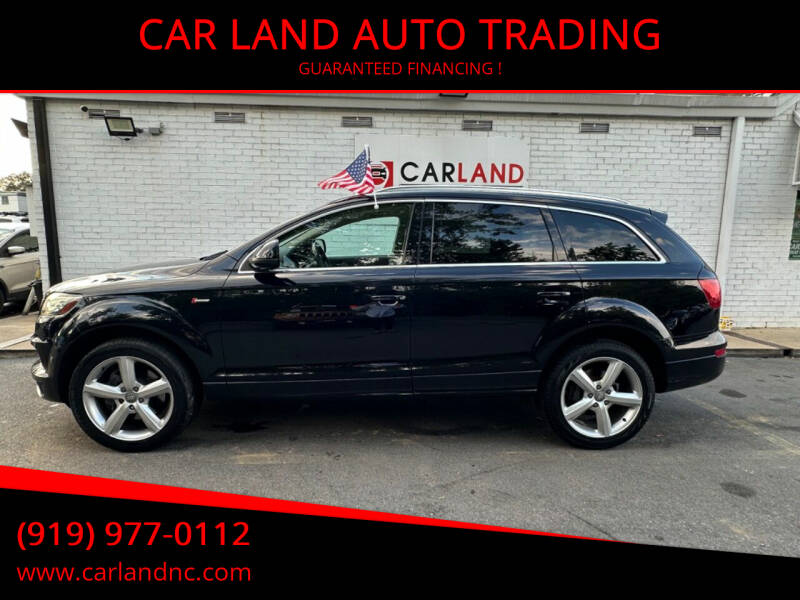 2012 Audi Q7 for sale at CAR LAND  AUTO TRADING in Raleigh NC