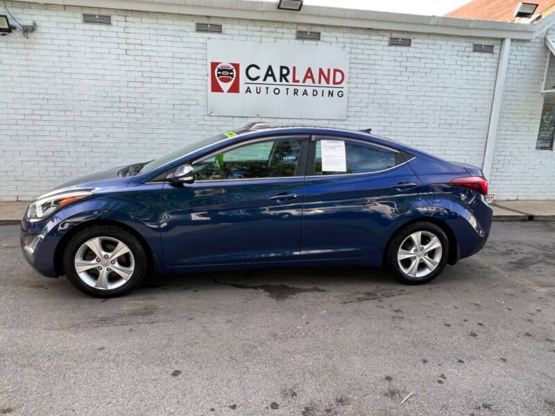 2016 Hyundai Elantra for sale at CAR LAND  AUTO TRADING in Raleigh NC