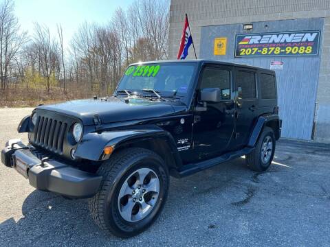 2017 Jeep Wrangler Unlimited for sale at Rennen Performance in Auburn ME