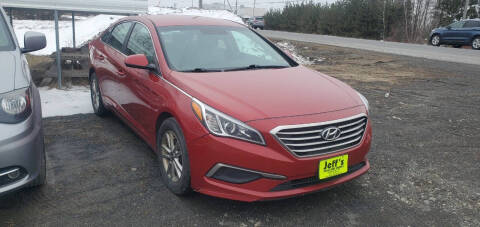 2017 Hyundai Sonata for sale at Jeff's Sales & Service in Presque Isle ME