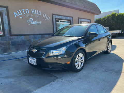 2013 Chevrolet Cruze for sale at Auto Hub, Inc. in Anaheim CA