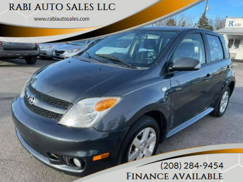 2006 Scion xA for sale at RABI AUTO SALES LLC in Garden City ID