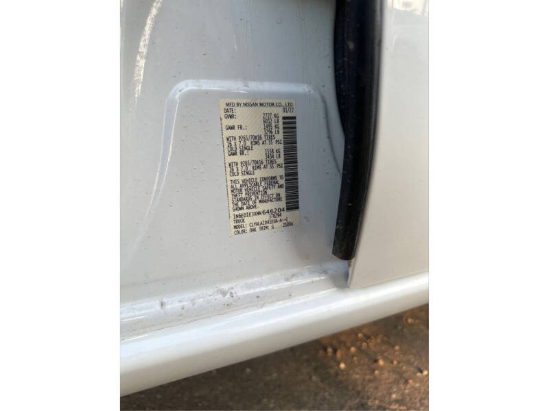 2022 Nissan Frontier