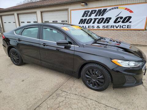 2019 Ford Fusion for sale at RPM Motor Company in Waterloo IA