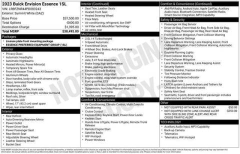 2023 Buick Envision Essence