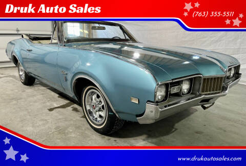 1968 Oldsmobile Cutlass for sale at Druk Auto Sales - New Inventory in Ramsey MN
