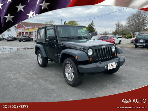 Jeep Wrangler For Sale in Fairhaven, MA - A&A AUTO Jeep Wrangler For Sale in Fairhaven, MA - A&A AUTO