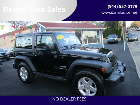 2016 Jeep Wrangler for sale at Daniel Auto Sales in Yonkers NY