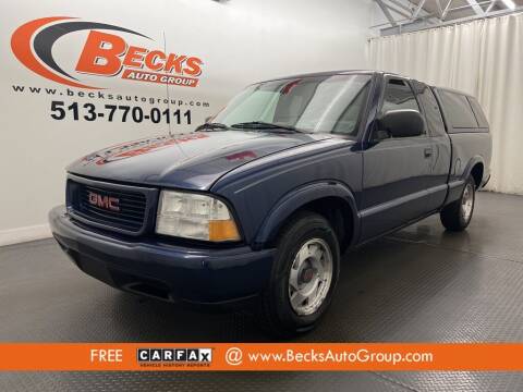 2001 GMC Sonoma for sale at Becks Auto Group in Mason OH