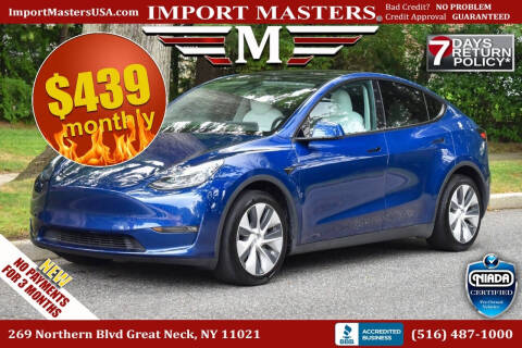 2021 Tesla Model Y for sale at Import Masters in Great Neck NY