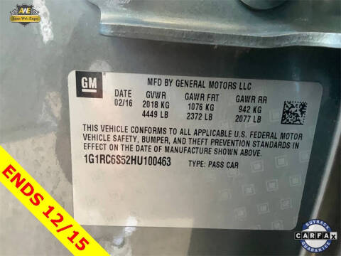 2017 Chevrolet Volt LT