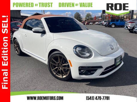 2019 Volkswagen Beetle Convertible for sale at Roe Motors in Grants Pass OR