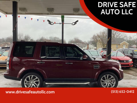 2016 Land Rover LR4 for sale at DRIVE SAFE AUTO LLC in Springfield OH