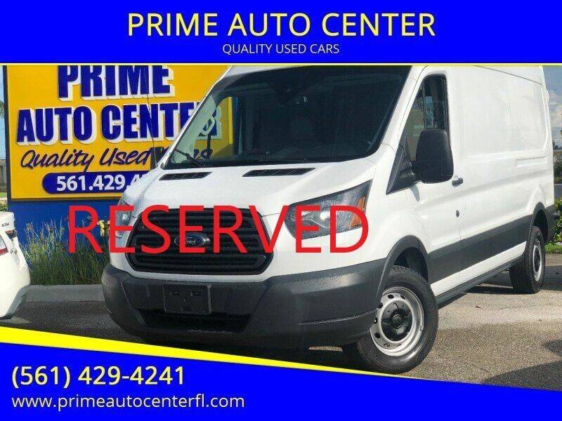 2017 Ford Transit Cargo for sale at PRIME AUTO CENTER in Palm Springs FL