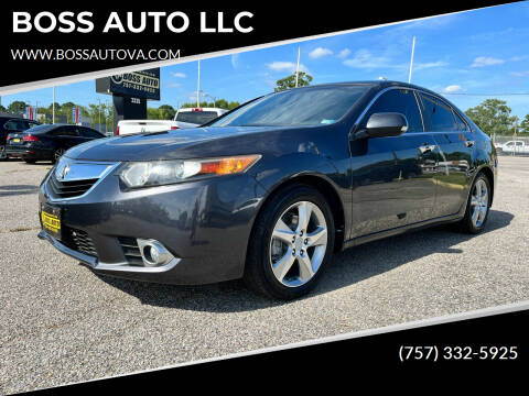 2011 Acura TSX for sale at BOSS AUTO LLC in Norfolk VA