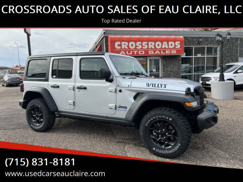 2023 Jeep Wrangler for sale at CROSSROADS AUTO SALES OF EAU CLAIRE, LLC in Eau Claire WI
