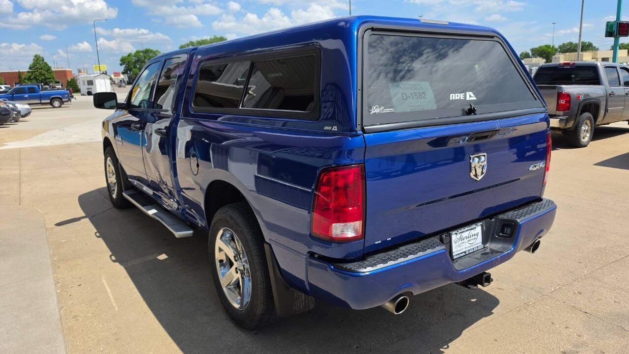 2018 RAM 1500 Express 4x4 4dr Quad Cab 6.3 ft. SB Pickup - New Holland Blue exterior view 11