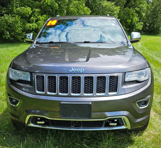 Used 2014 Jeep Grand Cherokee Overland with VIN 1C4RJFCG7EC255069 for sale in New Lenox, IL