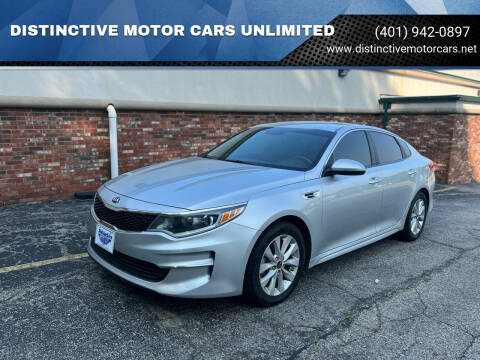 2016 Kia Optima for sale at DISTINCTIVE MOTOR CARS UNLIMITED in Johnston RI