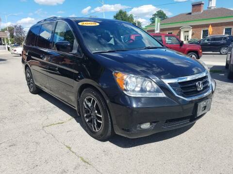 2008 Honda Odyssey for sale at BELLEFONTAINE MOTOR SALES in Bellefontaine OH