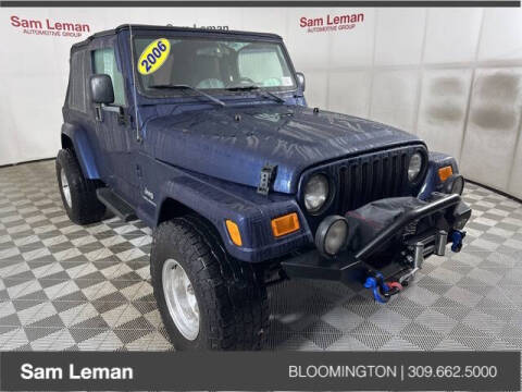 2006 Jeep Wrangler for sale at Sam Leman CDJR Bloomington in Bloomington IL