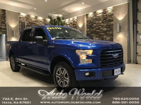 2017 Ford F-150 for sale at Auto World Used Cars in Hays KS