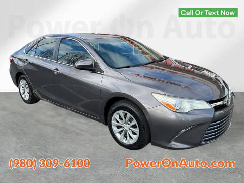 2016 Toyota Camry for sale at Power On Auto LLC in Monroe NC